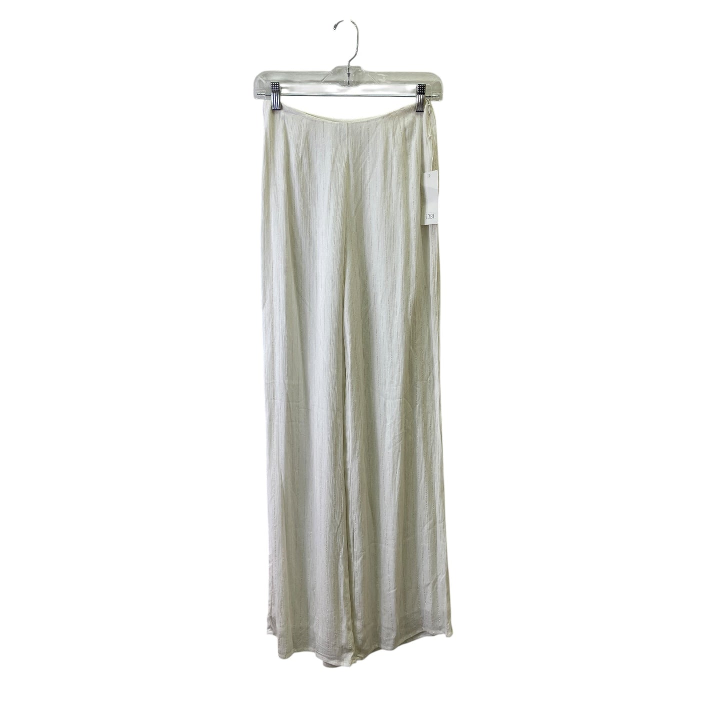 Pants Wide Leg By Tobi In White, Size:4