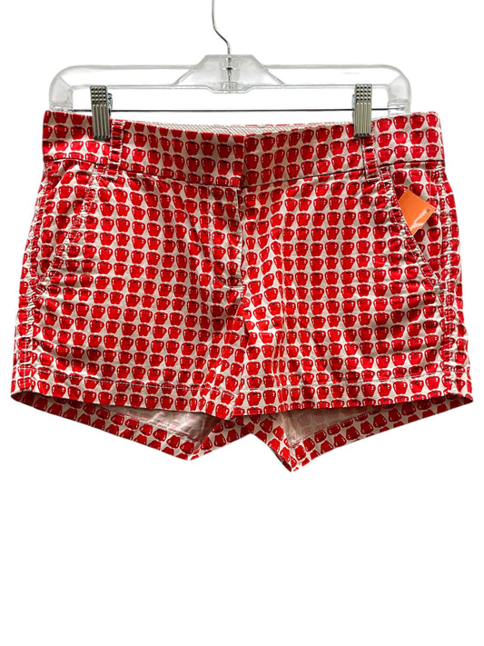 Shorts By J. Crew In Red, Size:4