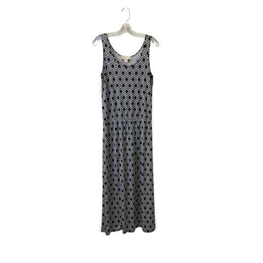 Dress Casual Maxi By Michael By Michael Kors In Black & White, Size:S