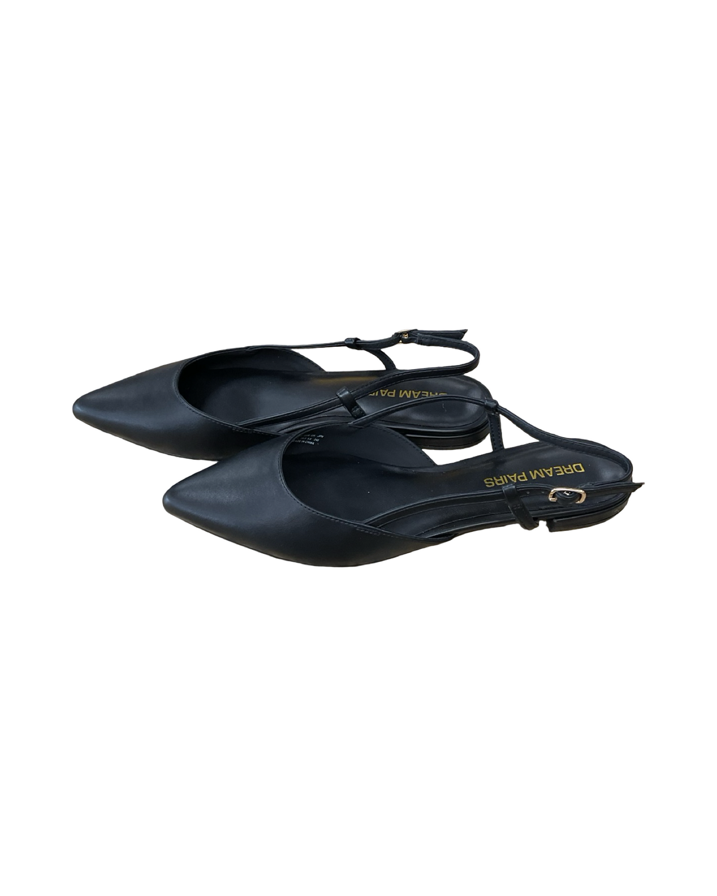 Sandals Flats By Dream Pairs In Black, Size:7.5