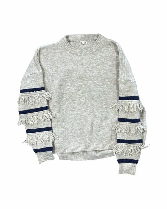 Sweater By Hem & Thread In Tan, Size:M