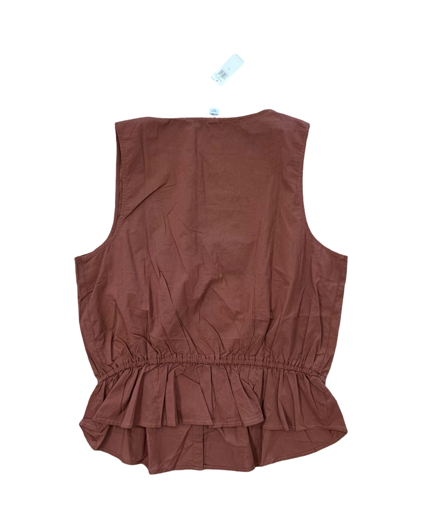 Top Sleeveless By Old Navy In Brown, Size:L