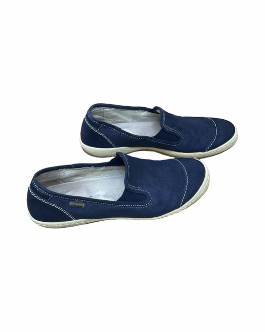 Shoes Flats By Josef Seibel In Blue, Size:9.5