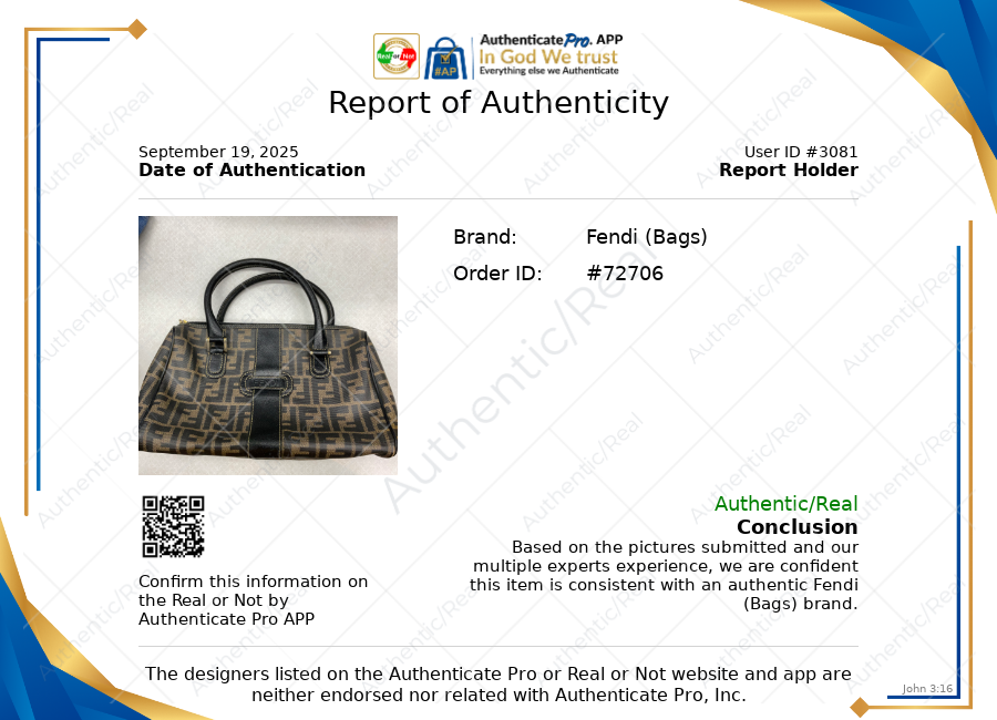 Vintage Zucca Boston Bag By Fendi, Size: Medium