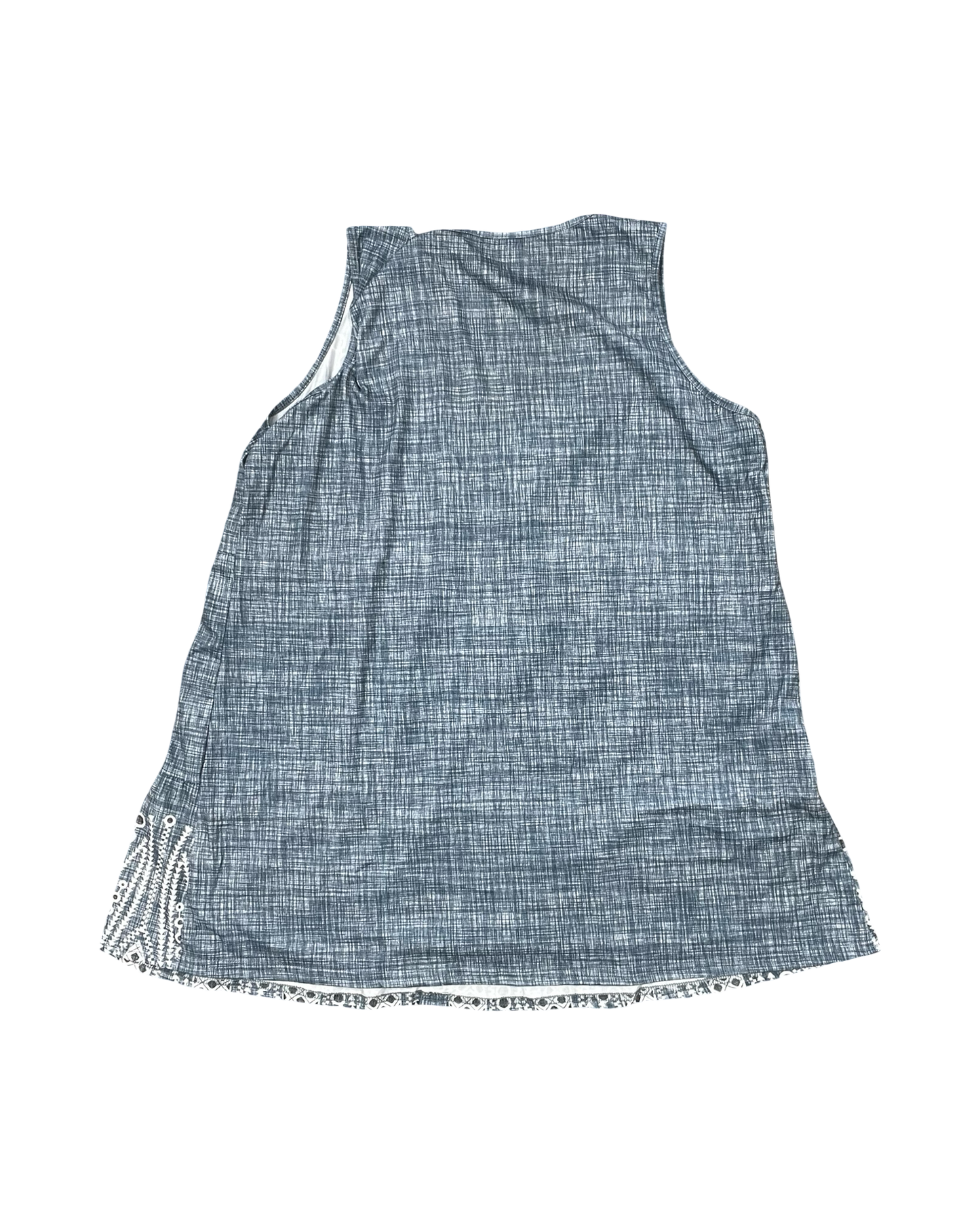 Top Sleeveless By Clothes Mentor In Blue, Size:1X