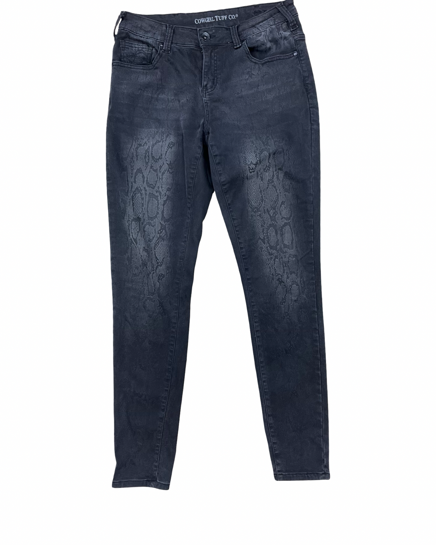Jeans Straight By Clothes Mentor In Black, Size:8
