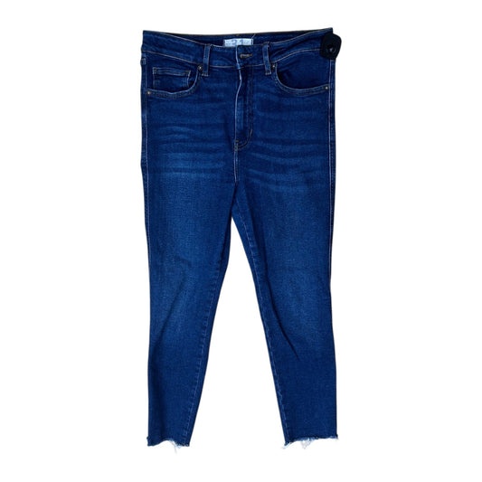 Jeans Skinny By We The Free In Blue Denim, Size:2
