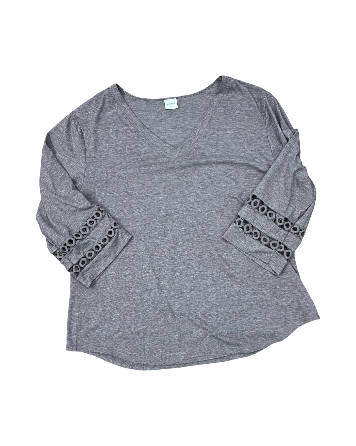 Top Ls By Clothes Mentor In Brown, Size:1X