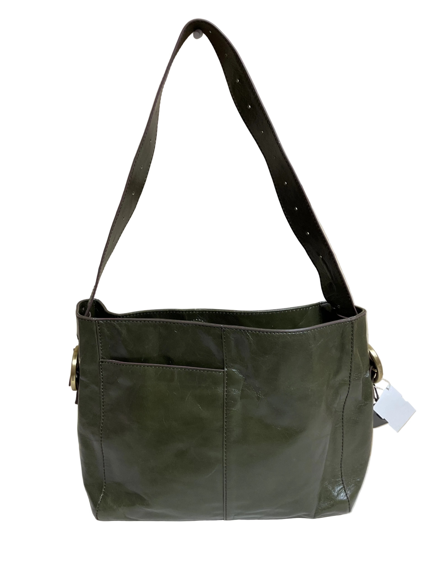Handbag Leather By Hobo Intl In Green, Size:Large