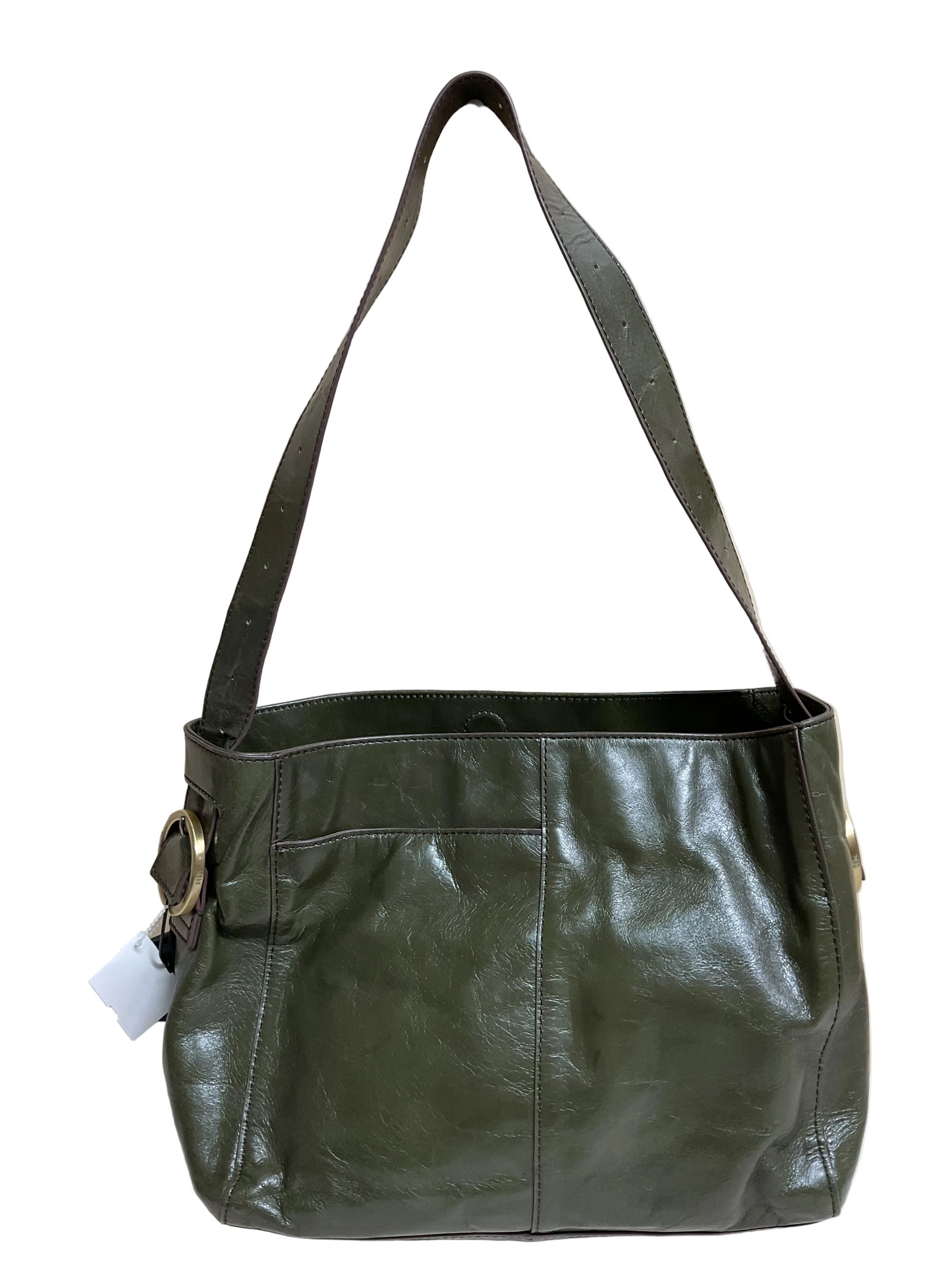 Handbag Leather By Hobo Intl In Green, Size:Large