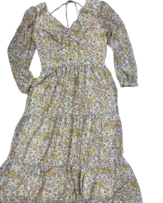 Dress Casual Maxi By Sincerely Jules In Pink & Yellow, Size:M