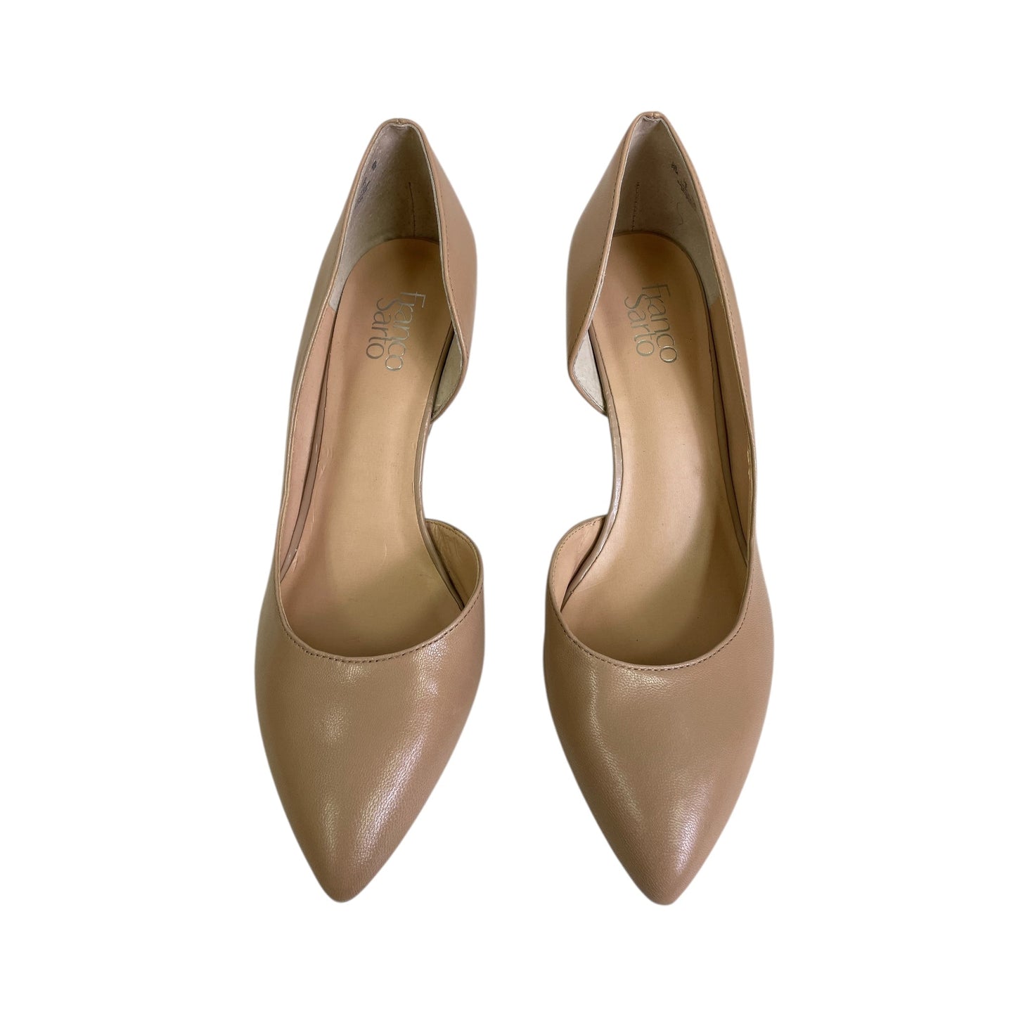 Shoes Heels Wedge By Franco Sarto In Cream, Size:11