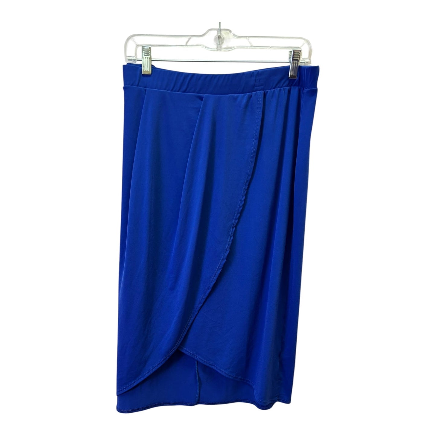 Skirt Midi By Ashley Stewart In Blue, Size:18