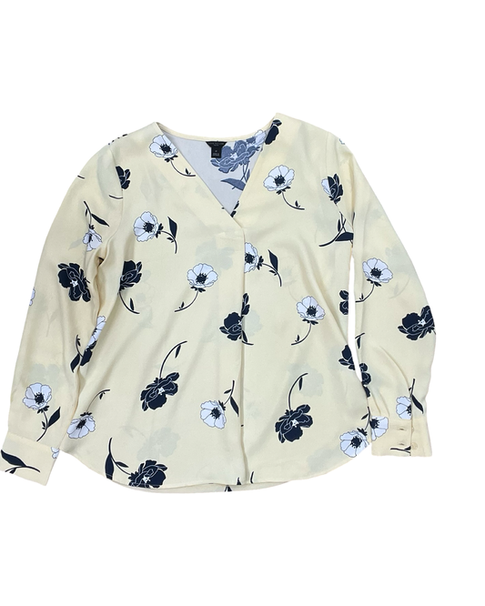 Top Ls By Ann Taylor In Yellow, Size:Sp