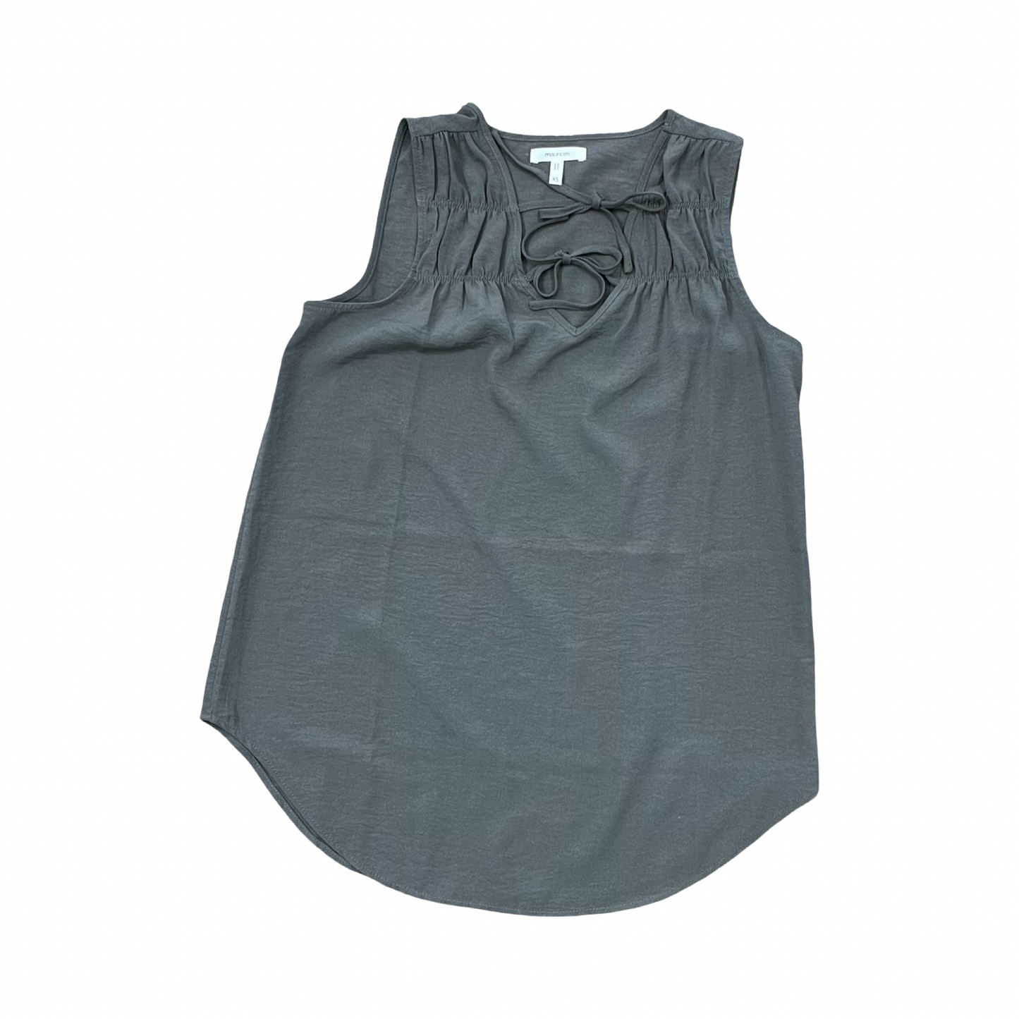 Top Sleeveless By Maurices In Green, Size:Xs