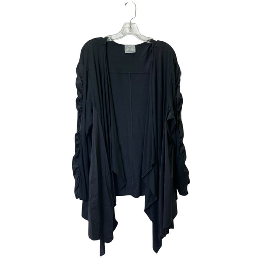 Cardigan By Et Ceci In Black, Size:3X