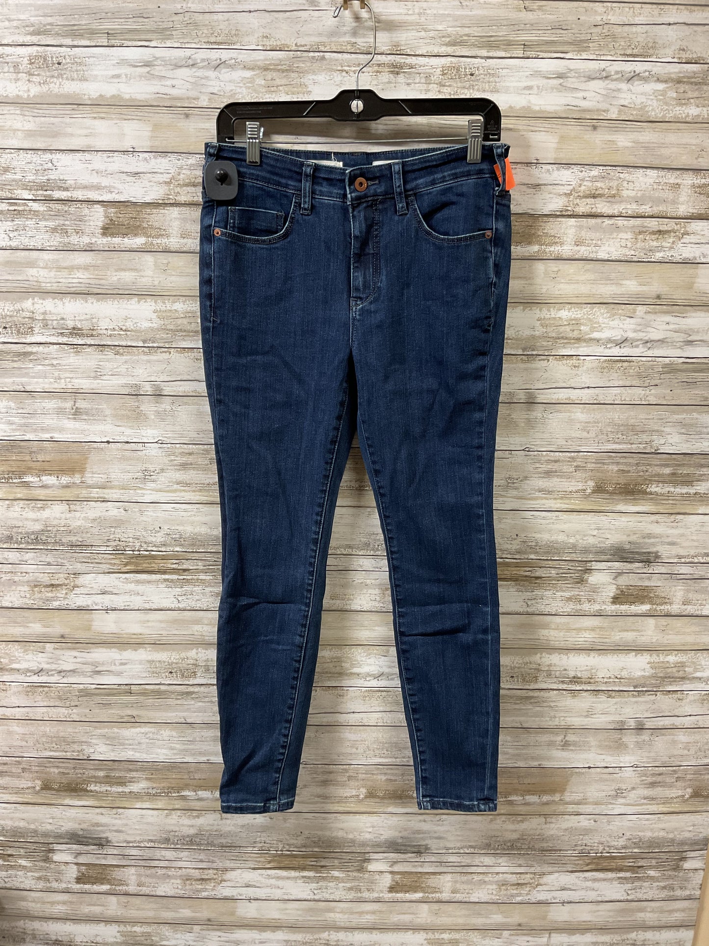 Jeans Skinny By Pilcro In Blue Denim, Size:8