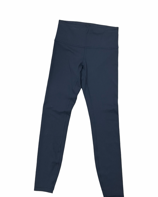 Athletic Leggings By Lululemon In Blue, Size:S