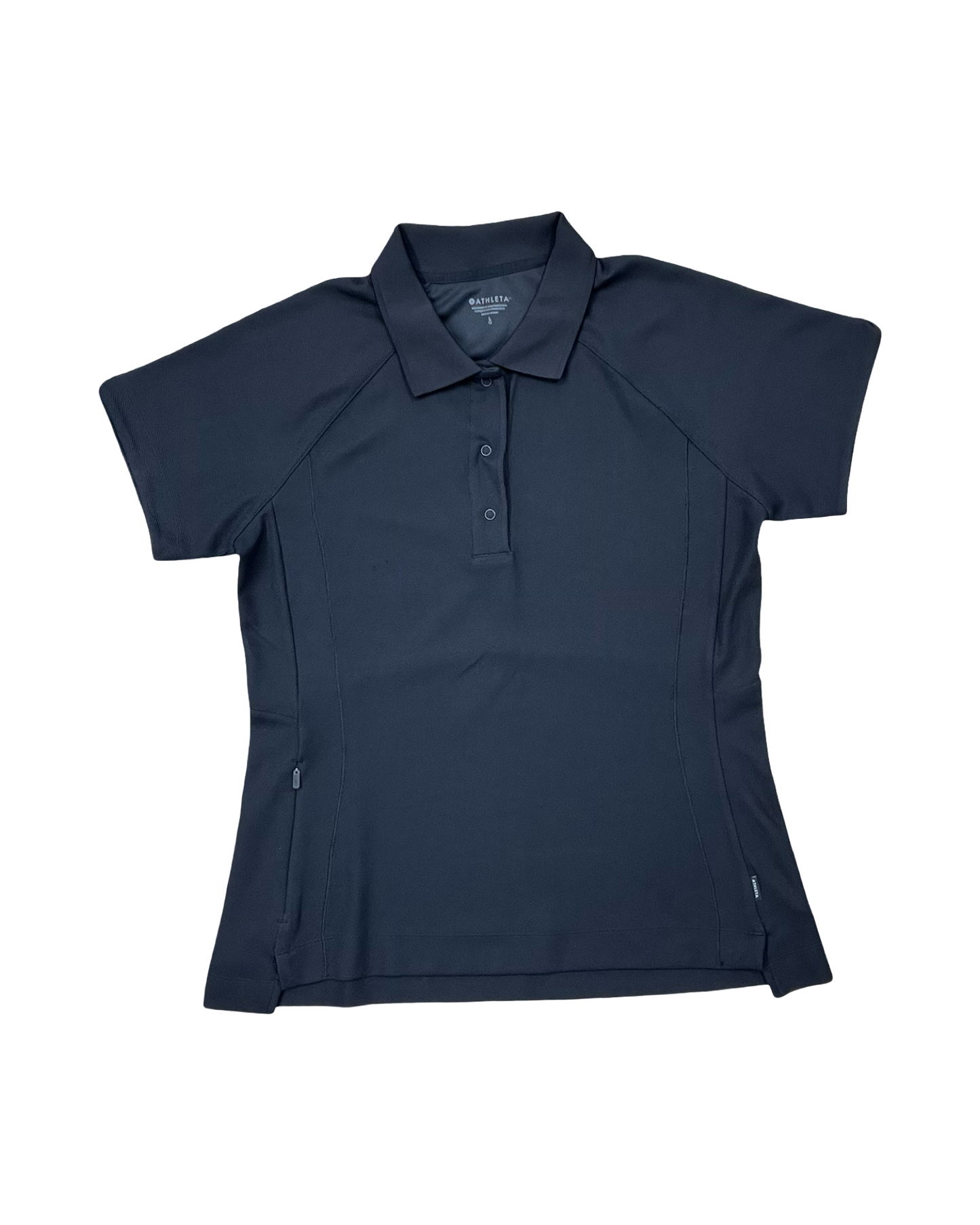 Top Ss By Athleta In Black, Size:L