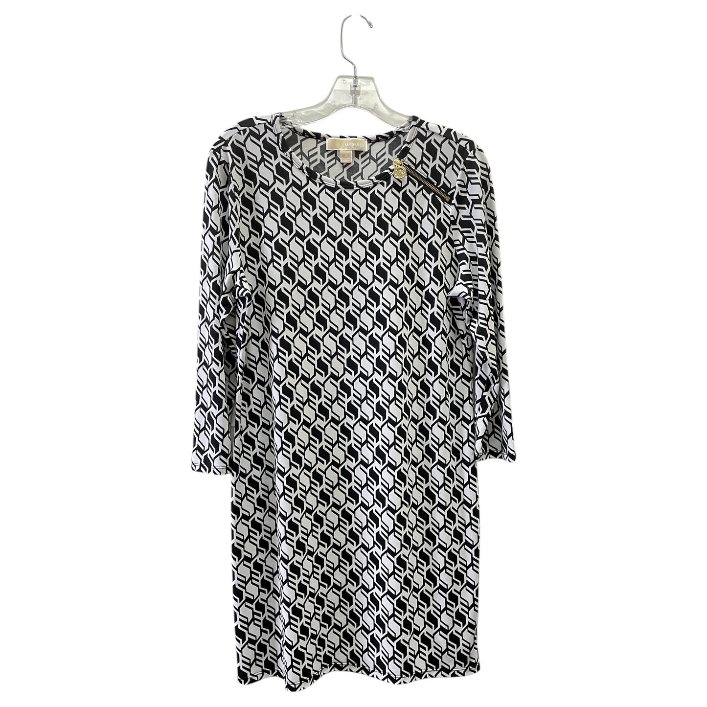 Dress Casual Short By Michael By Michael Kors In Black & White, Size:M