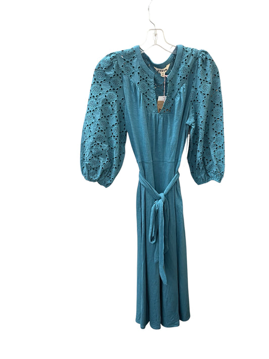 Dress Casual Midi By Boden In Blue, Size:M