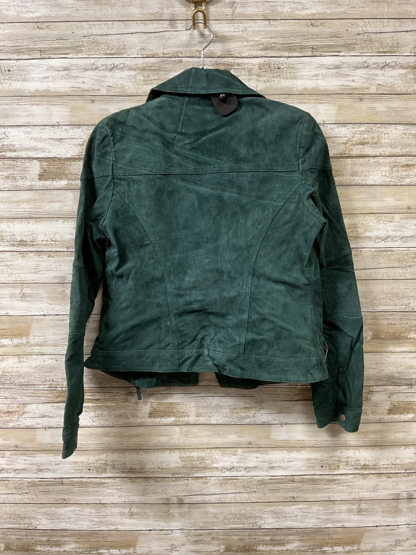 Jacket Leather By Blanknyc In Green, Size:M