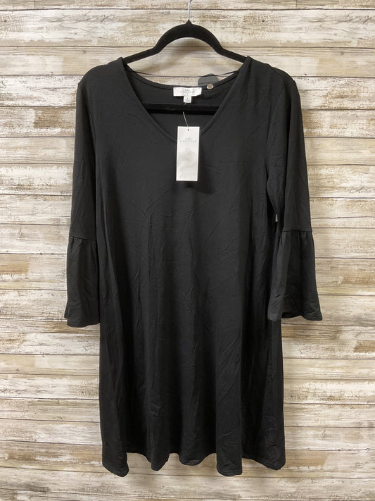 Dress Casual Short By New Directions In Black, Size:L