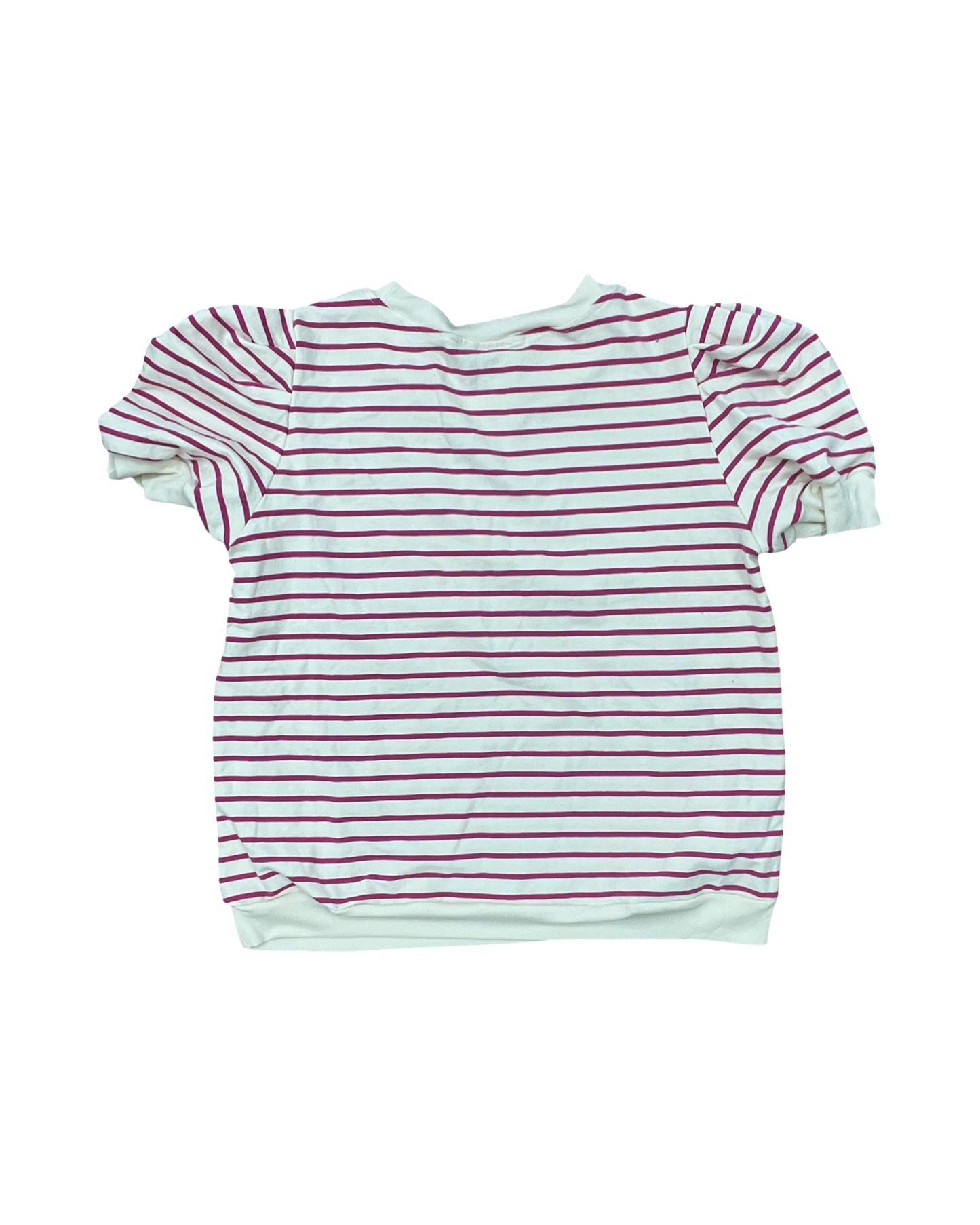 Top Ss By Bibi In Cream & Pink, Size:Xl