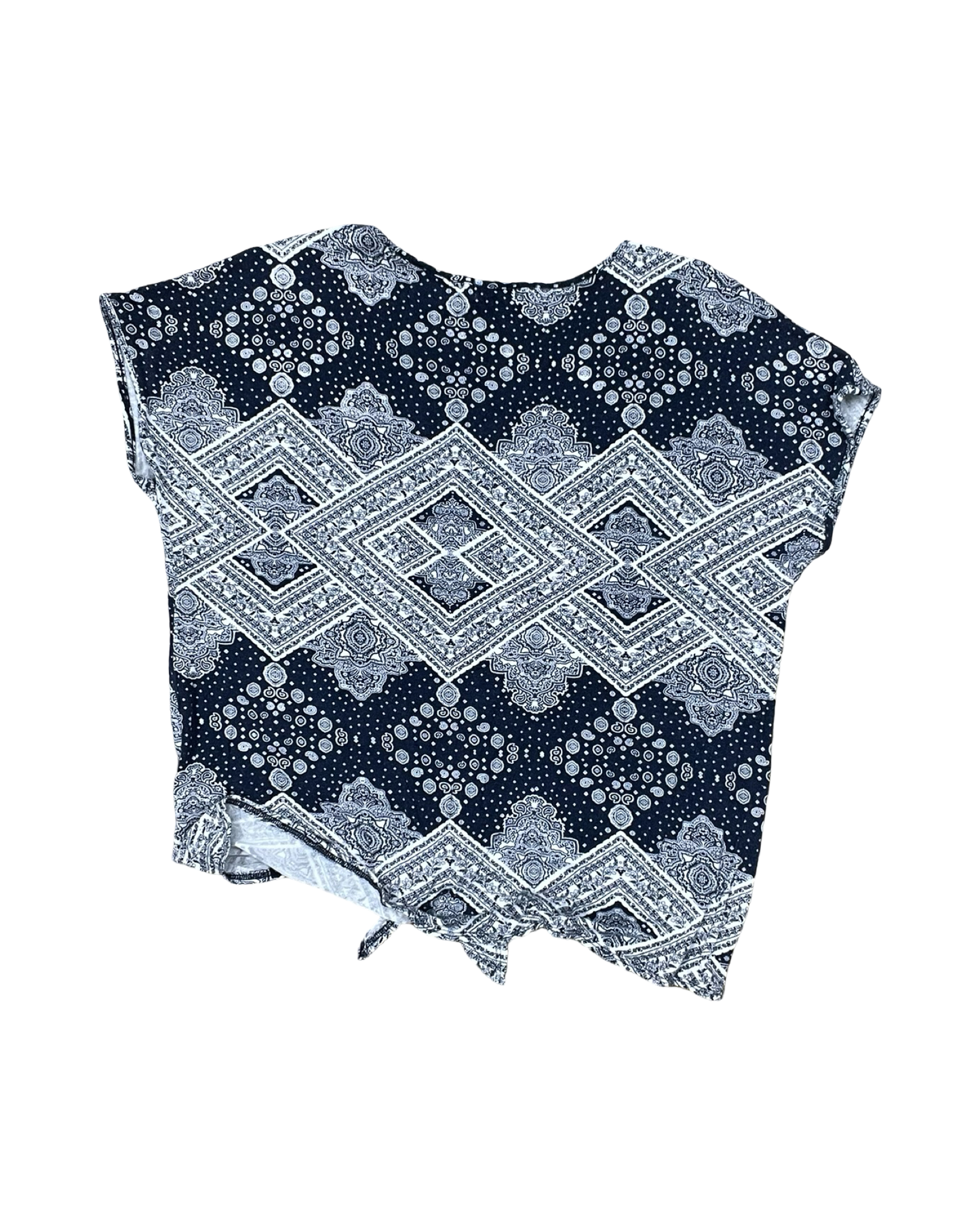 Top Ss By Faith And Joy In Blue & White, Size:Xl