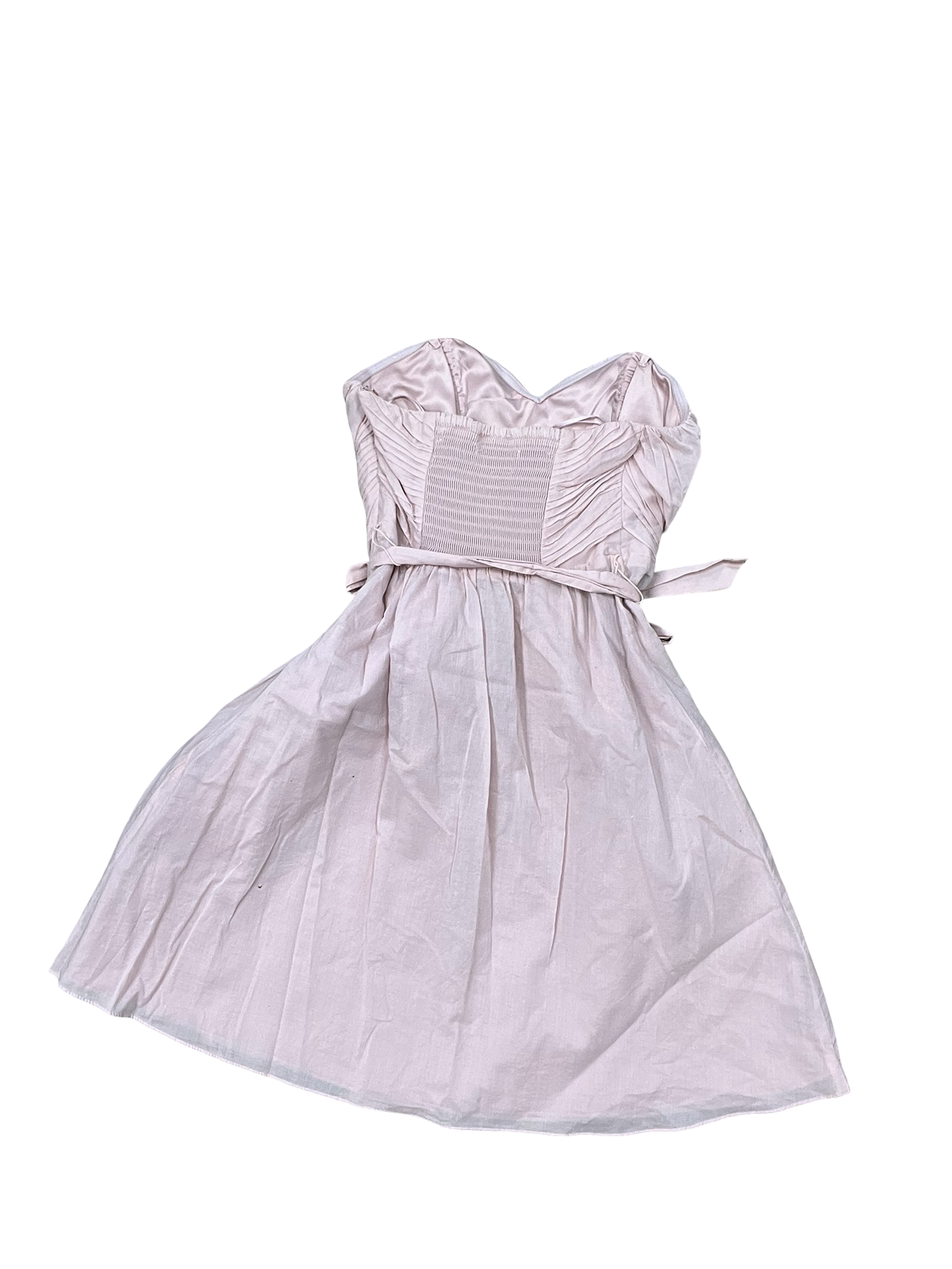 Dress Casual Midi By Express In Pink, Size:0
