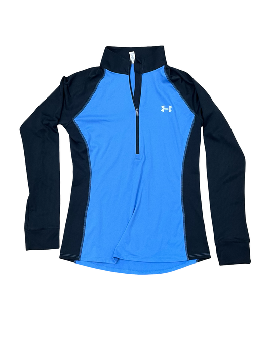 Athletic Jacket By Under Armour In Blue, Size:S