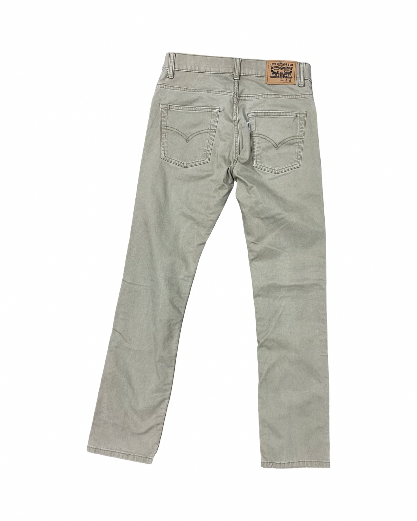 Jeans Skinny By Levis In Tan Denim, Size:6