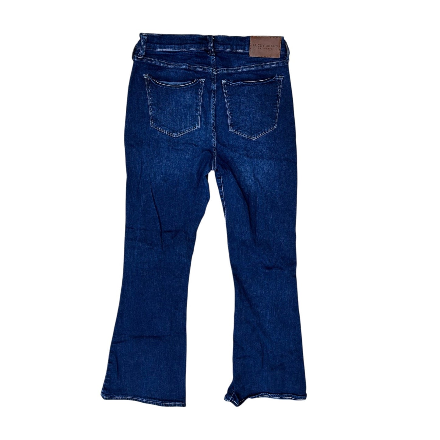 Jeans Boot Cut By Lucky Brand In Blue Denim, Size:8
