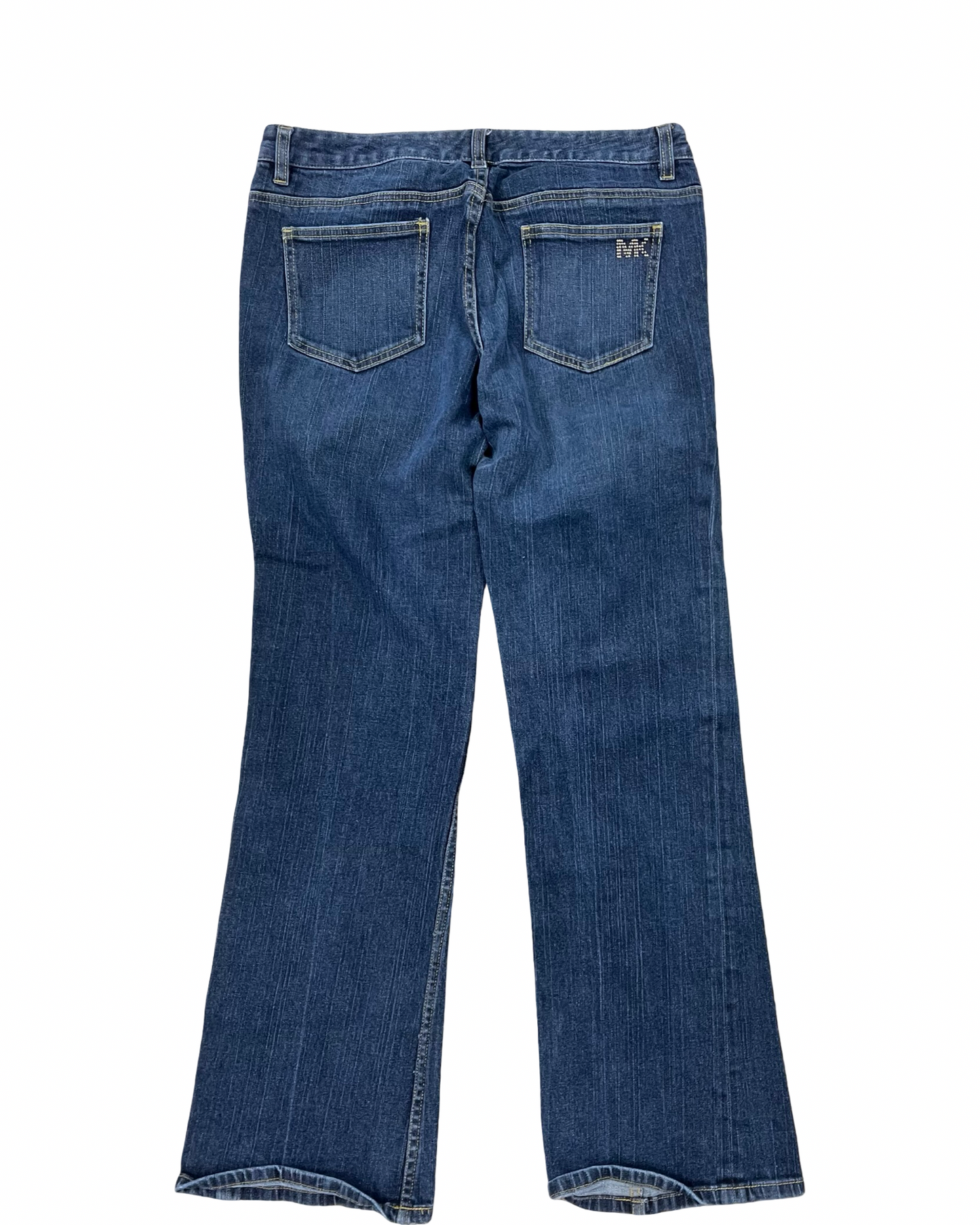 Jeans Wide Leg By Michael By Michael Kors In Blue Denim, Size:10