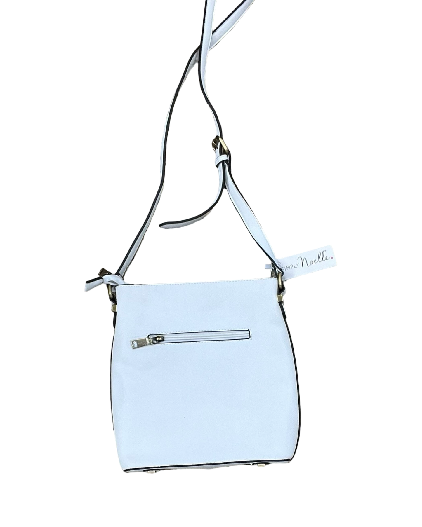 Crossbody By Simply Noelle In White, Size:Medium