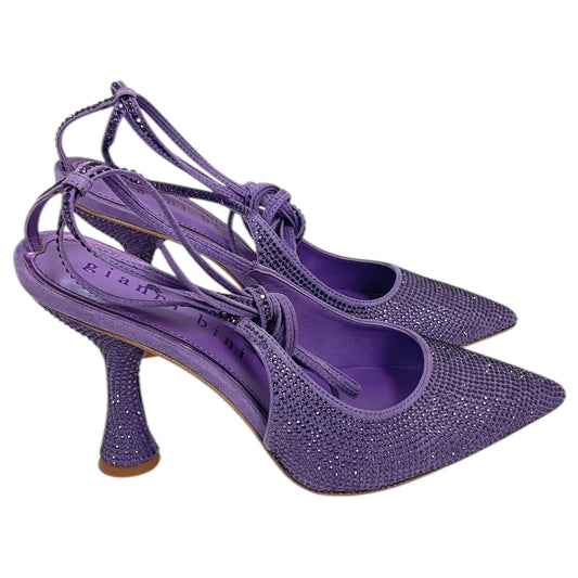 Shoes Heels Block By Gianni Bini In Purple, Size:8.5