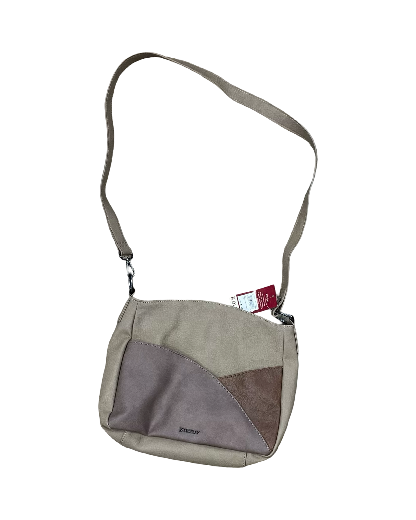 Crossbody By Clothes Mentor In Brown & Tan, Size:Medium