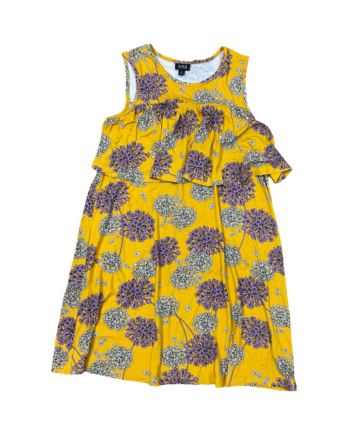 Dress Casual Short By Ana In Yellow, Size:M