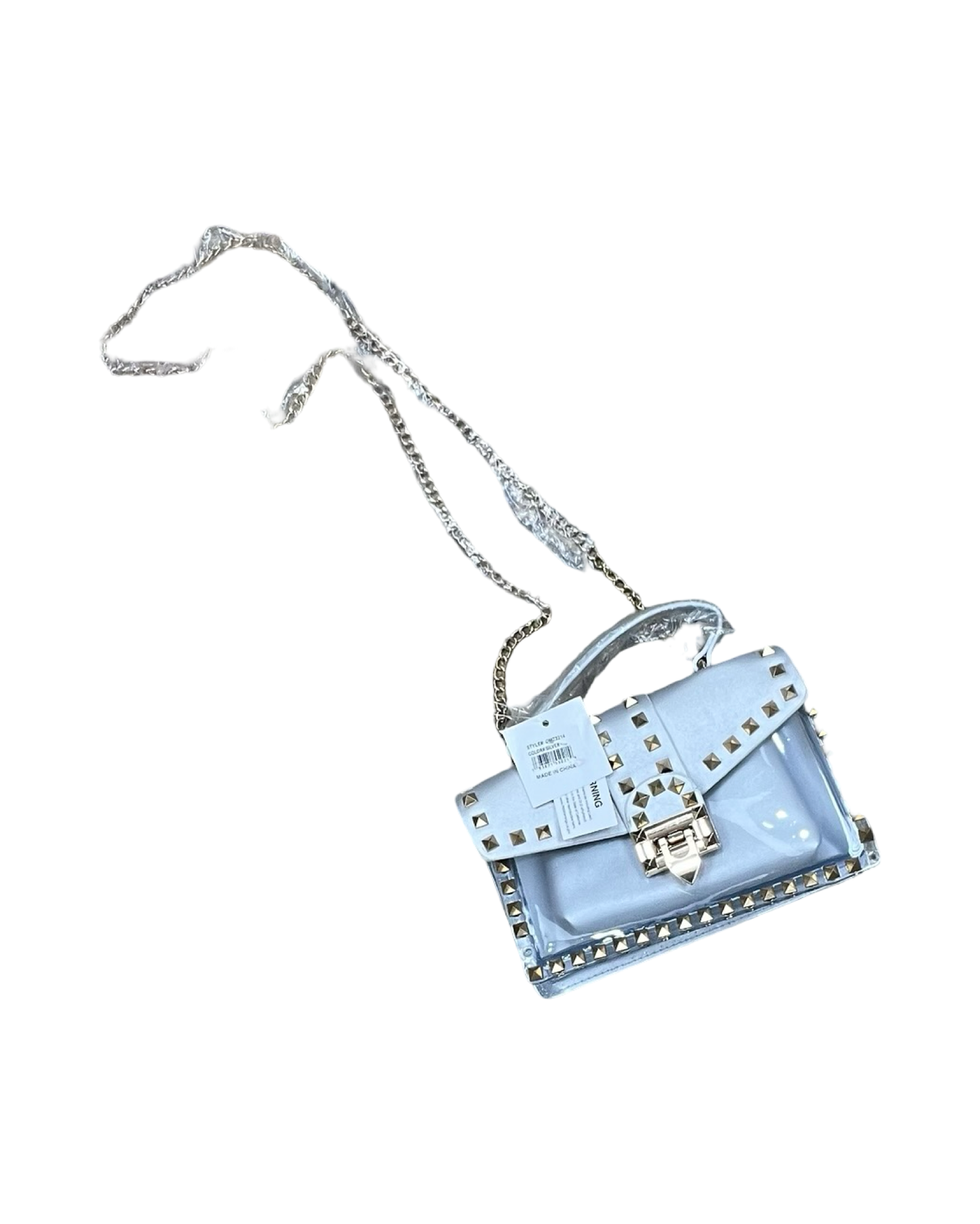 Crossbody By Olivia Miller In Silver, Size:Small