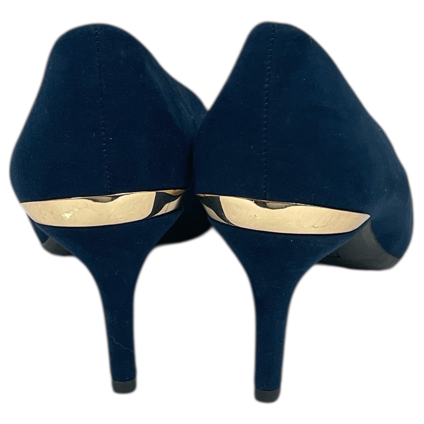 Shoes Heels Kitten By Liz Claiborne In Blue, Size:9