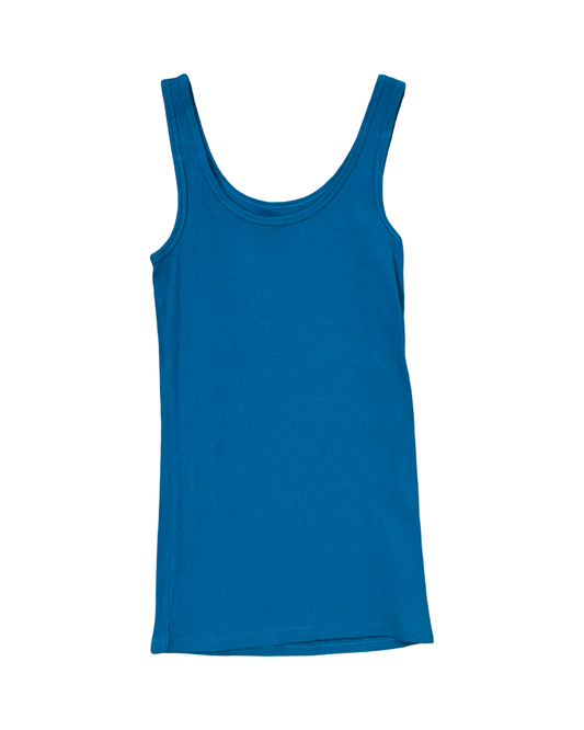 Tank Top By Time And Tru In Teal, Size:S