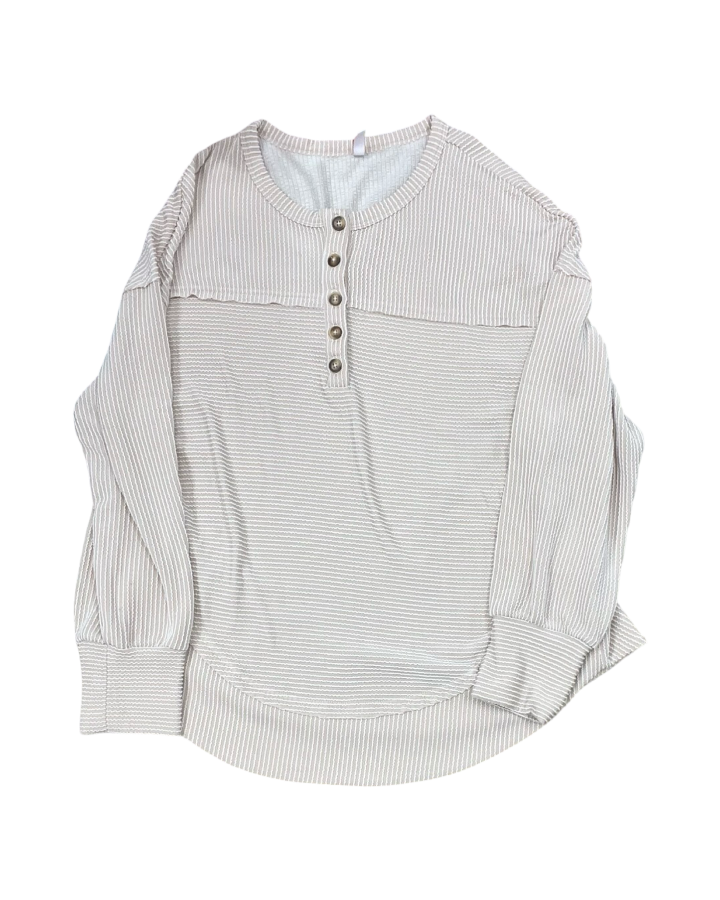 Top Ls By Clothes Mentor In Cream, Size:L