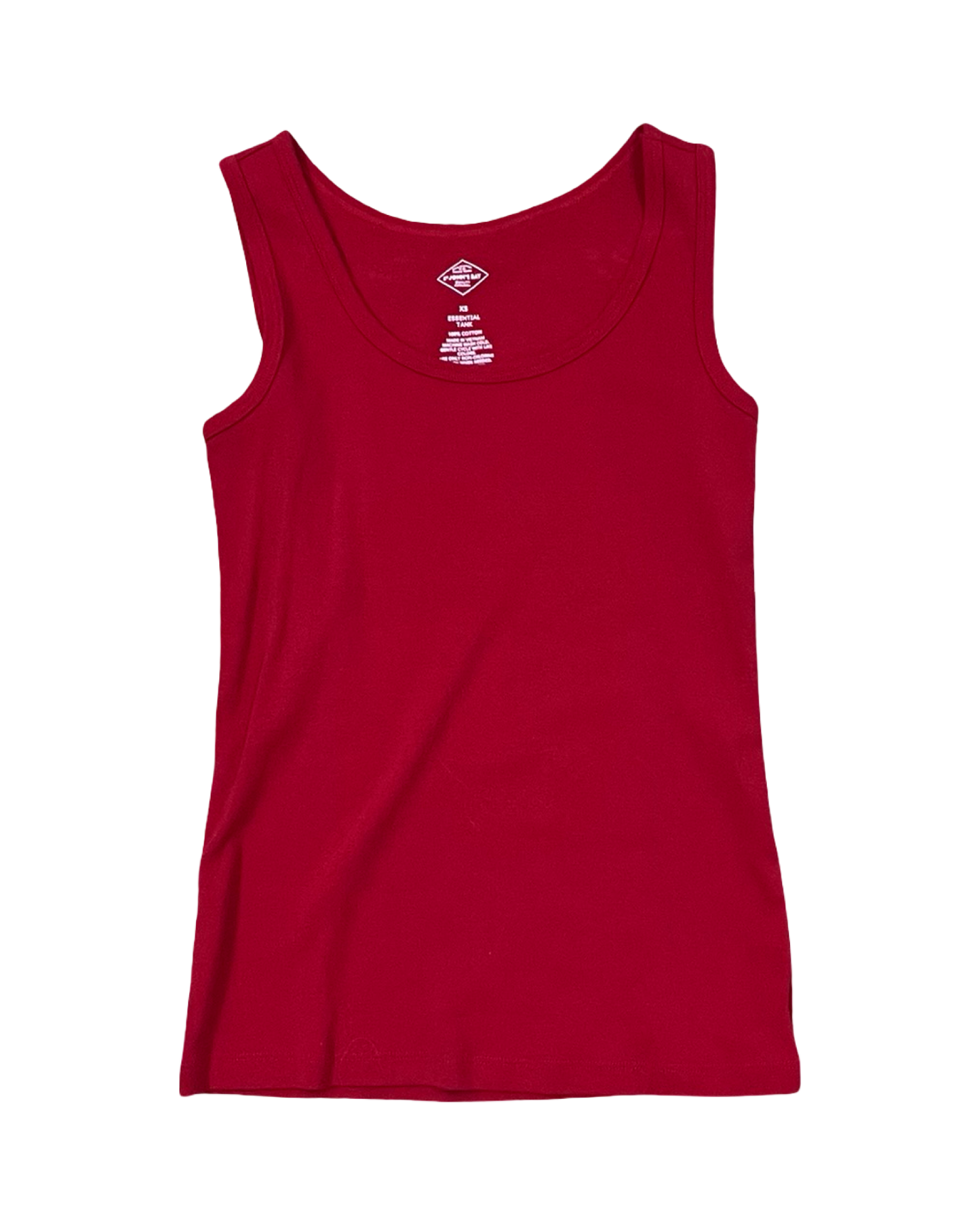 Tank Top By St Johns Bay In Red, Size:Xs