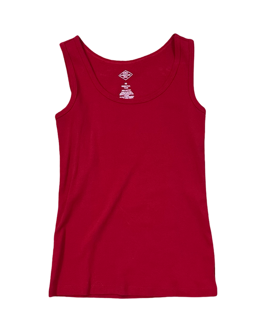 Tank Top By St Johns Bay In Red, Size:Xs