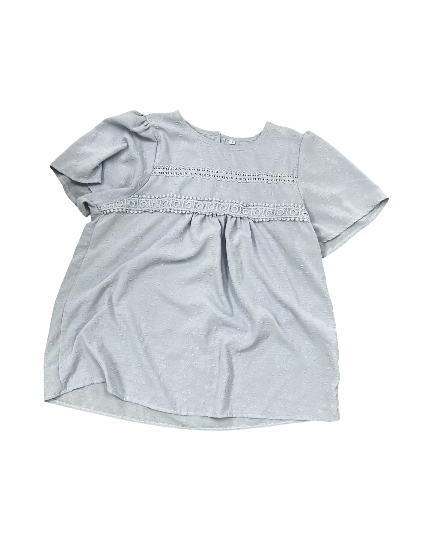 Top Ss By Clothes Mentor In Blue, Size:L