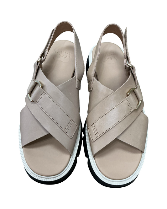 Sandals Flats By Sorel In Tan, Size:7.5