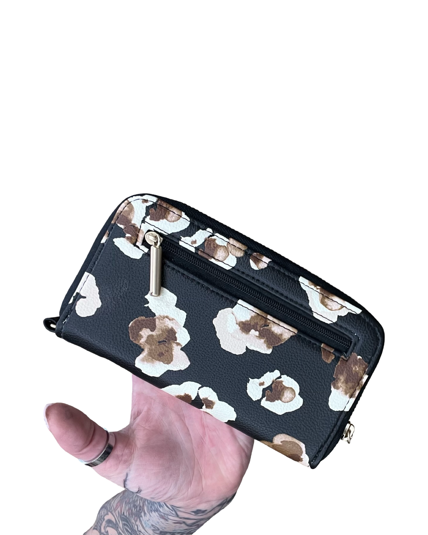Wallet By Thirty One In Black & Cream, Size:Small