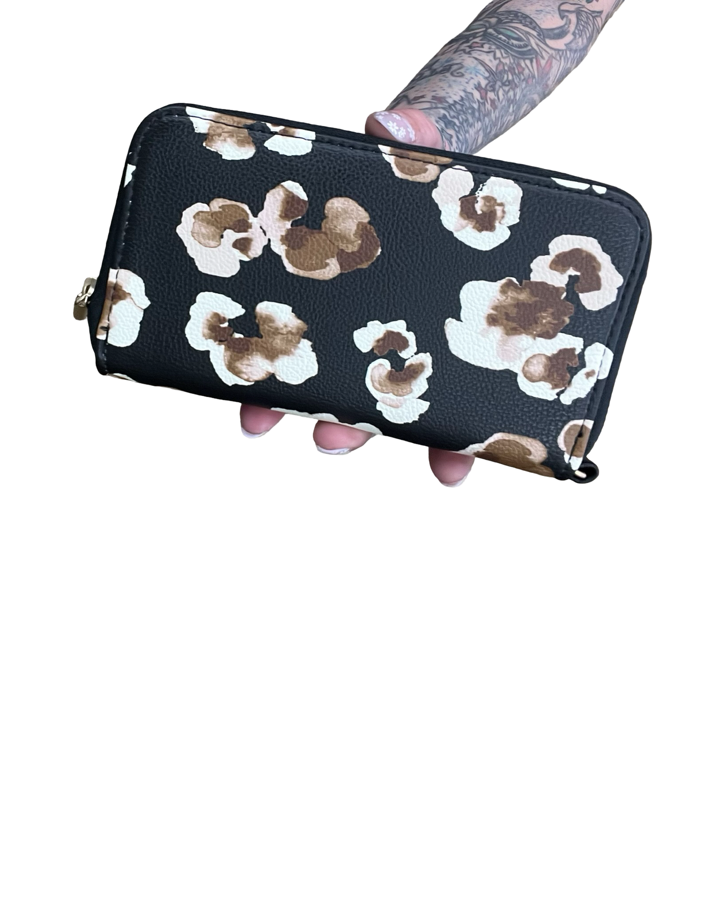 Wallet By Thirty One In Black & Cream, Size:Small