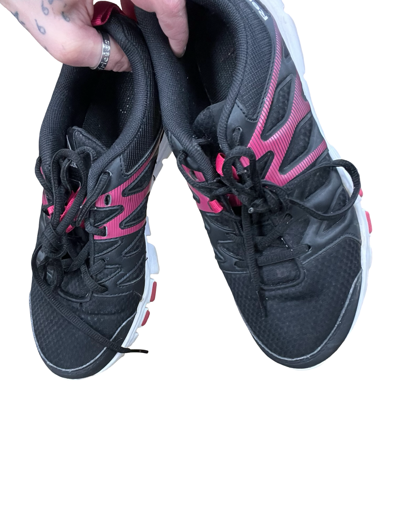 Shoes Athletic By Reebok In Black, Size:7