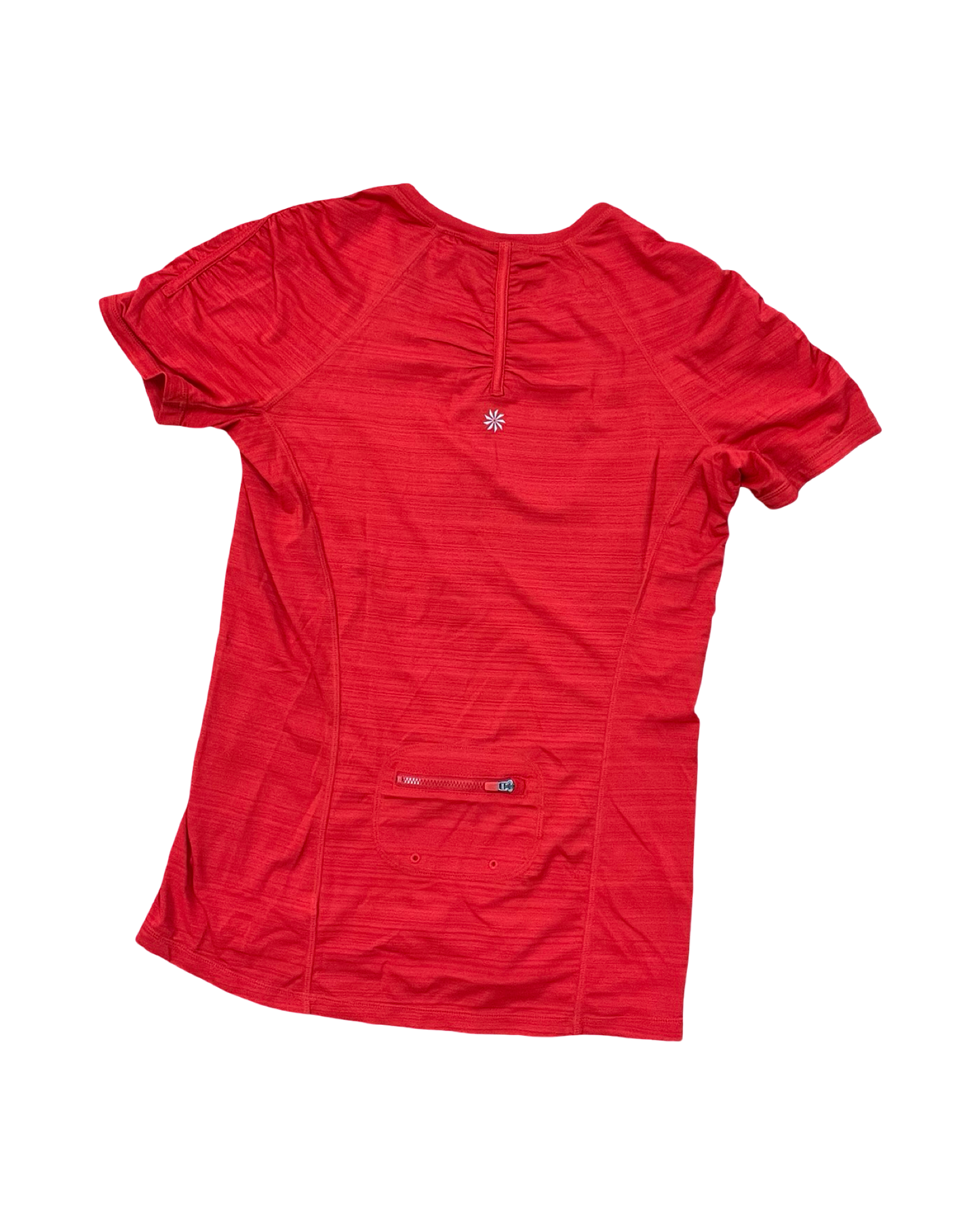 Athletic Top Ss By Athleta In Red, Size:M